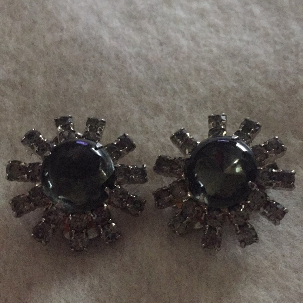 Vintage clip on earrings